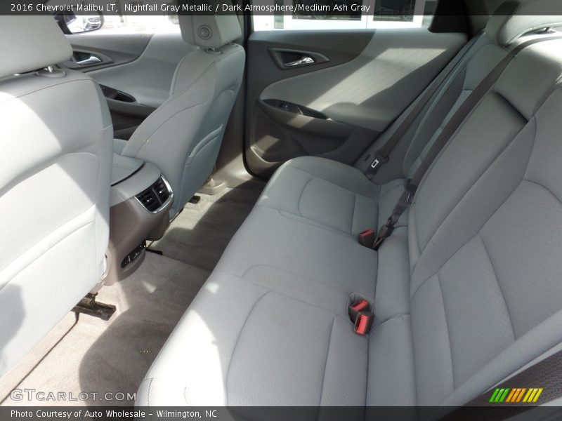 Nightfall Gray Metallic / Dark Atmosphere/Medium Ash Gray 2016 Chevrolet Malibu LT