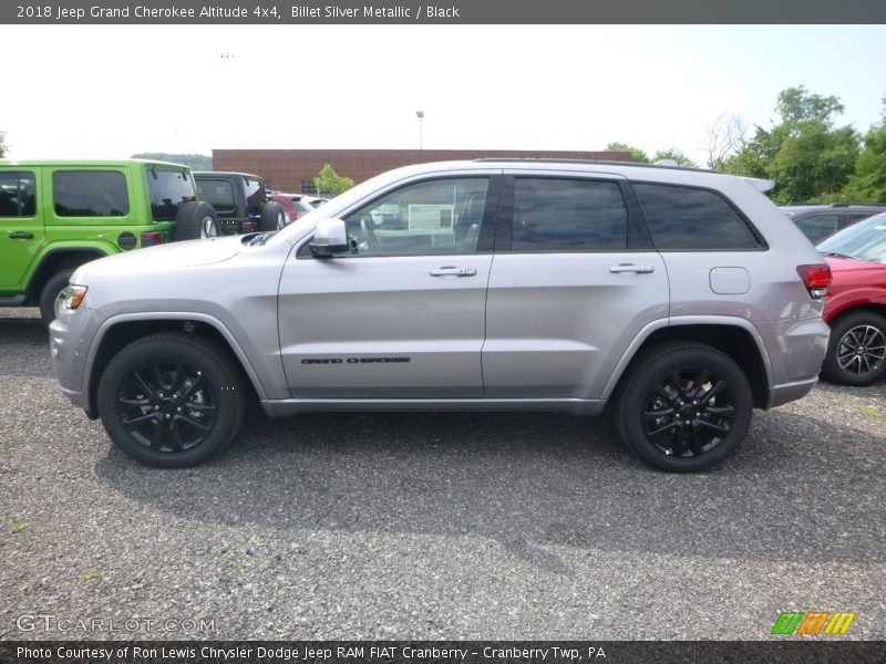 Billet Silver Metallic / Black 2018 Jeep Grand Cherokee Altitude 4x4