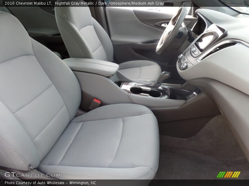 Nightfall Gray Metallic / Dark Atmosphere/Medium Ash Gray 2016 Chevrolet Malibu LT
