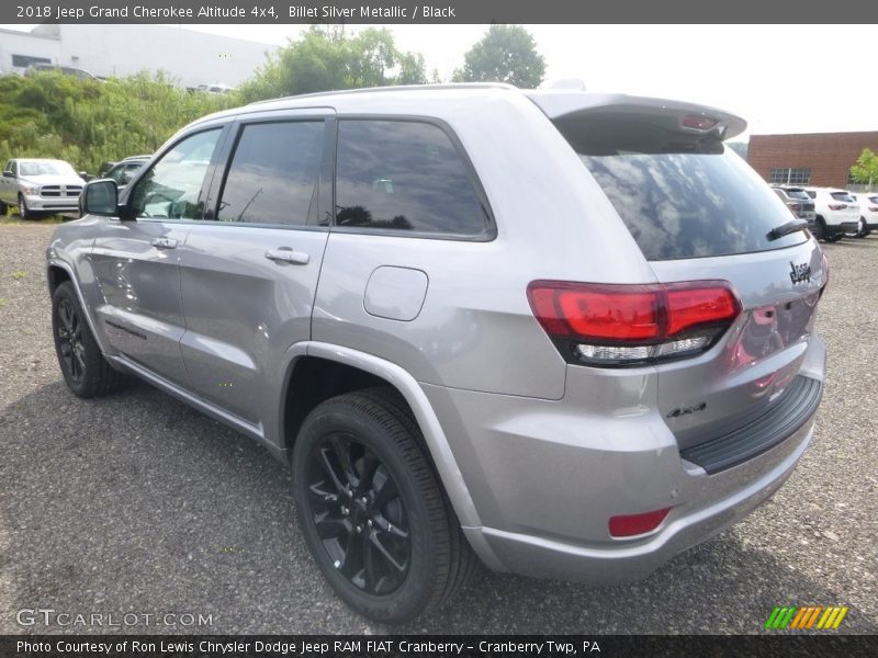 Billet Silver Metallic / Black 2018 Jeep Grand Cherokee Altitude 4x4
