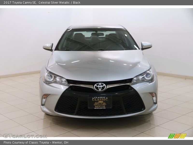 Celestial Silver Metallic / Black 2017 Toyota Camry SE