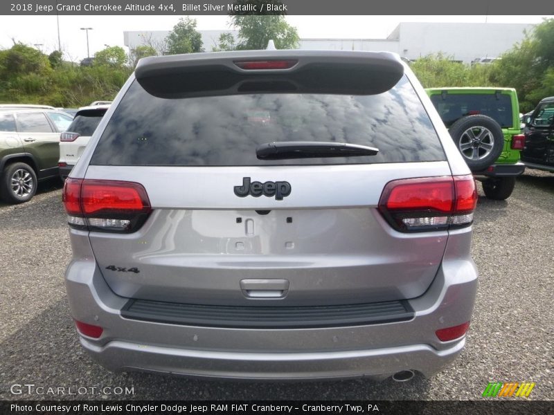Billet Silver Metallic / Black 2018 Jeep Grand Cherokee Altitude 4x4