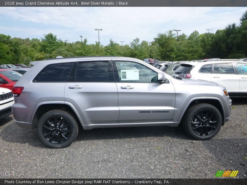 Billet Silver Metallic / Black 2018 Jeep Grand Cherokee Altitude 4x4