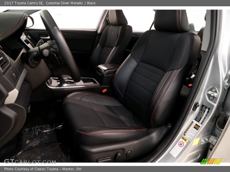 Celestial Silver Metallic / Black 2017 Toyota Camry SE