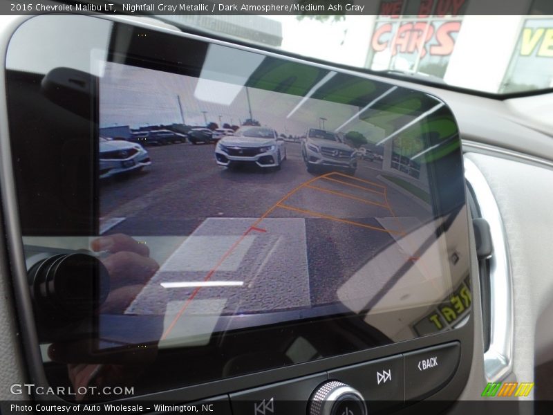 Nightfall Gray Metallic / Dark Atmosphere/Medium Ash Gray 2016 Chevrolet Malibu LT