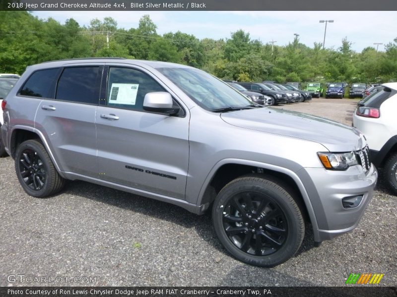 Billet Silver Metallic / Black 2018 Jeep Grand Cherokee Altitude 4x4