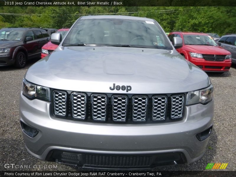 Billet Silver Metallic / Black 2018 Jeep Grand Cherokee Altitude 4x4