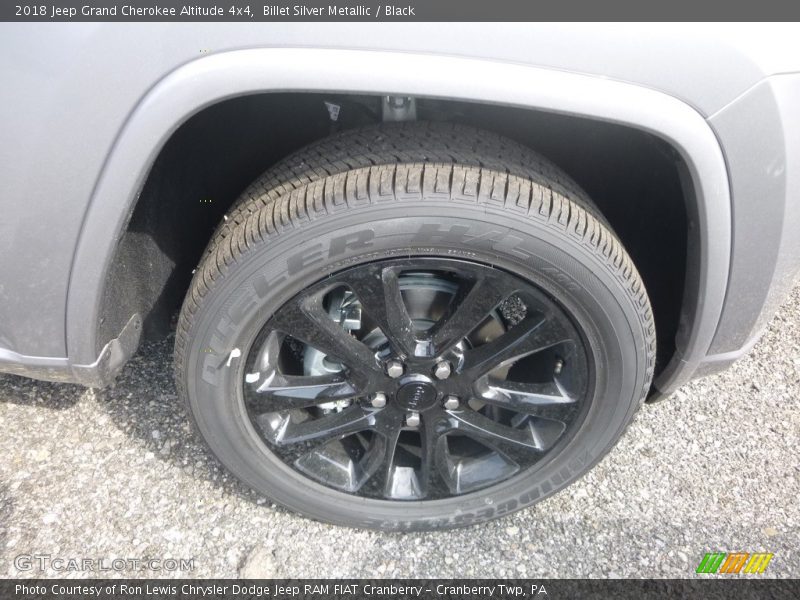 Billet Silver Metallic / Black 2018 Jeep Grand Cherokee Altitude 4x4