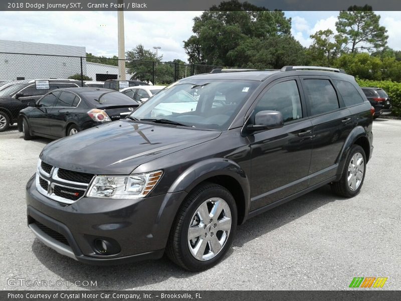 Granite Pearl / Black 2018 Dodge Journey SXT