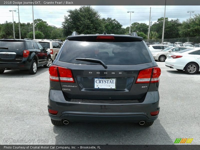 Granite Pearl / Black 2018 Dodge Journey SXT