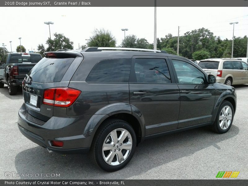 Granite Pearl / Black 2018 Dodge Journey SXT