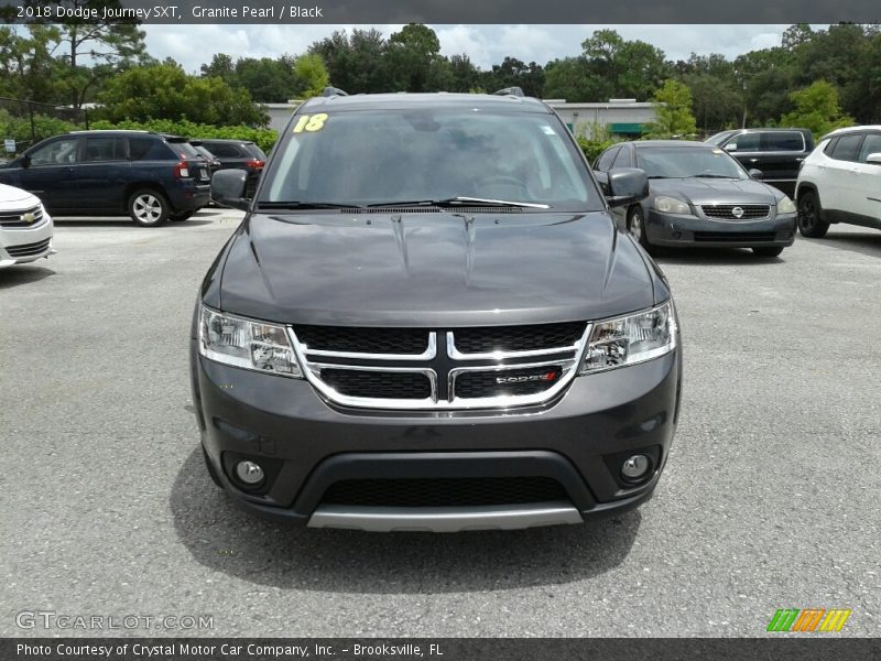 Granite Pearl / Black 2018 Dodge Journey SXT