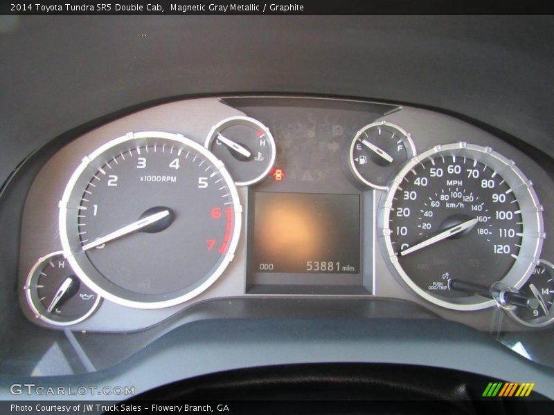 Magnetic Gray Metallic / Graphite 2014 Toyota Tundra SR5 Double Cab