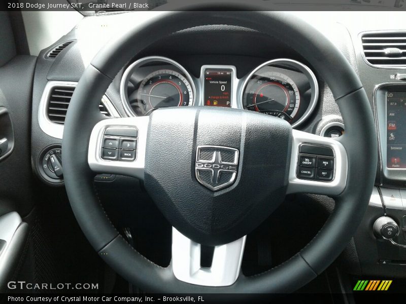Granite Pearl / Black 2018 Dodge Journey SXT
