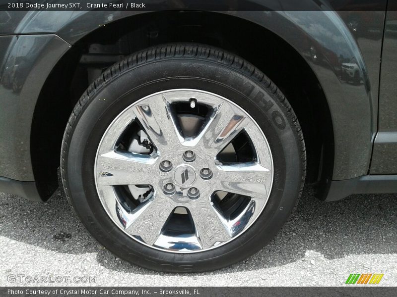 Granite Pearl / Black 2018 Dodge Journey SXT
