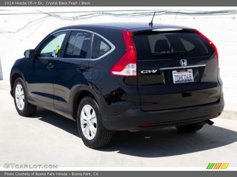 Crystal Black Pearl / Black 2014 Honda CR-V EX