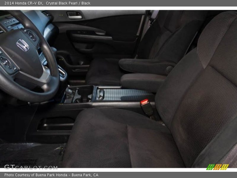 Crystal Black Pearl / Black 2014 Honda CR-V EX