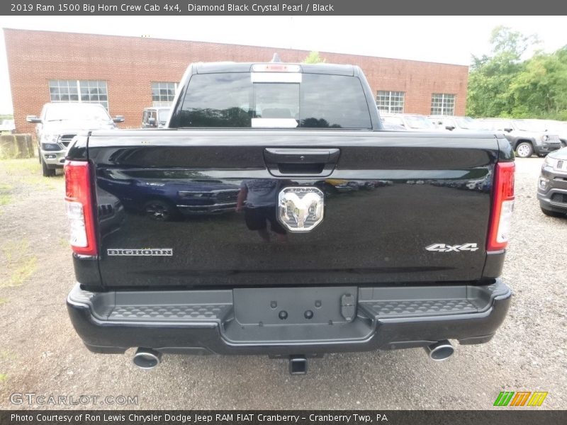 Diamond Black Crystal Pearl / Black 2019 Ram 1500 Big Horn Crew Cab 4x4