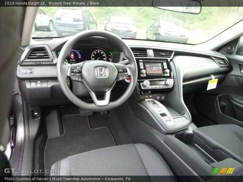  2019 Insight LX Black Interior