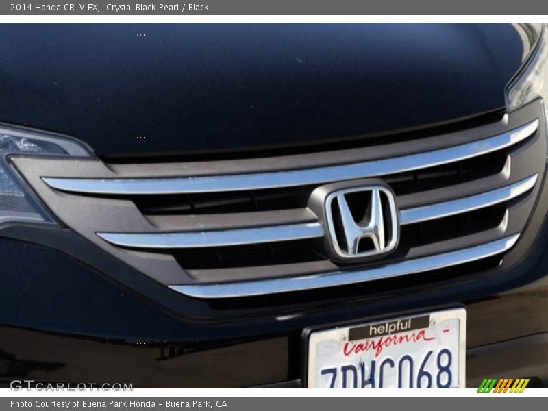 Crystal Black Pearl / Black 2014 Honda CR-V EX