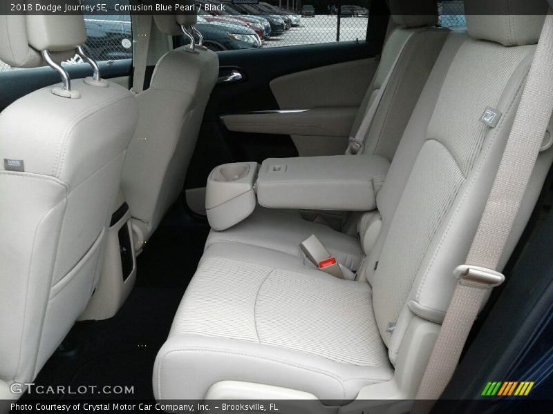 Contusion Blue Pearl / Black 2018 Dodge Journey SE