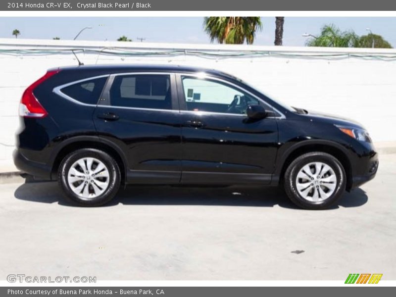 Crystal Black Pearl / Black 2014 Honda CR-V EX