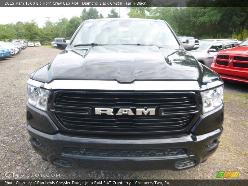 Diamond Black Crystal Pearl / Black 2019 Ram 1500 Big Horn Crew Cab 4x4