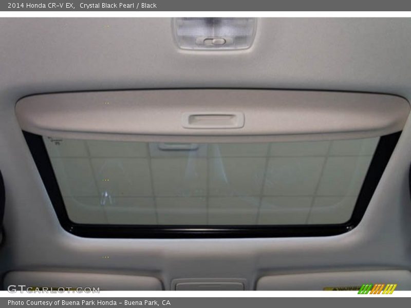Crystal Black Pearl / Black 2014 Honda CR-V EX