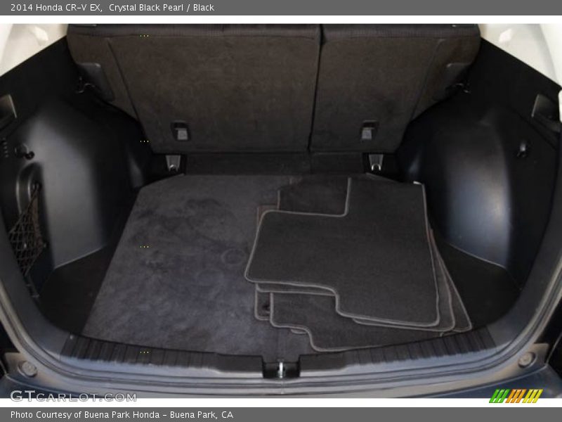 Crystal Black Pearl / Black 2014 Honda CR-V EX