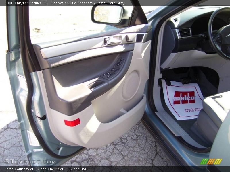 Clearwater Blue Pearlcoat / Pastel Slate Gray 2008 Chrysler Pacifica LX