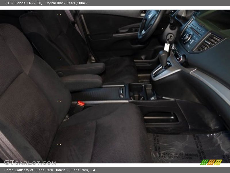 Crystal Black Pearl / Black 2014 Honda CR-V EX