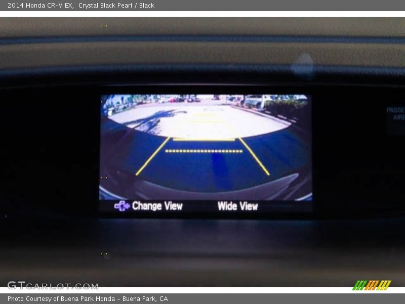 Crystal Black Pearl / Black 2014 Honda CR-V EX