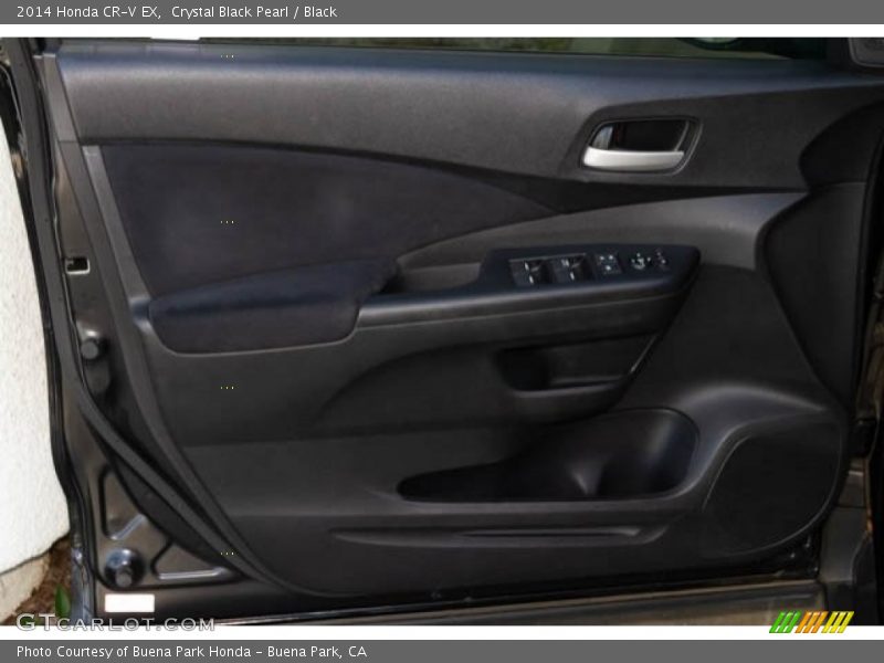 Crystal Black Pearl / Black 2014 Honda CR-V EX