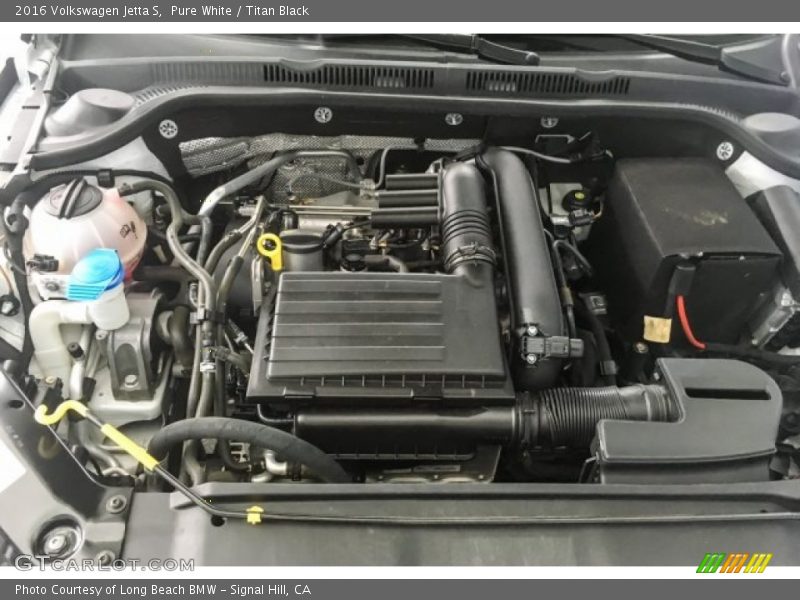 Pure White / Titan Black 2016 Volkswagen Jetta S