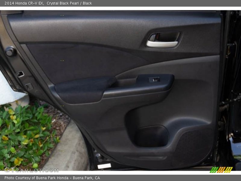 Crystal Black Pearl / Black 2014 Honda CR-V EX