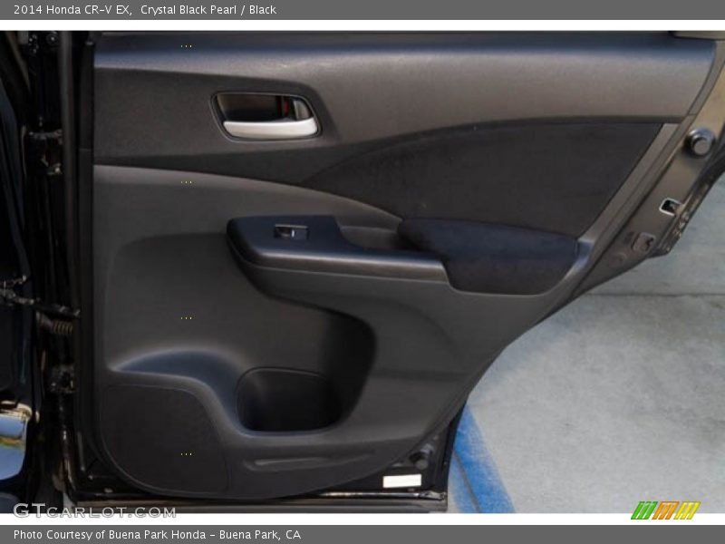 Crystal Black Pearl / Black 2014 Honda CR-V EX