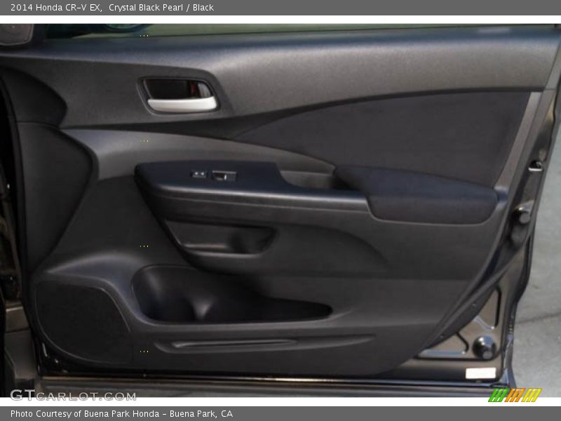 Crystal Black Pearl / Black 2014 Honda CR-V EX