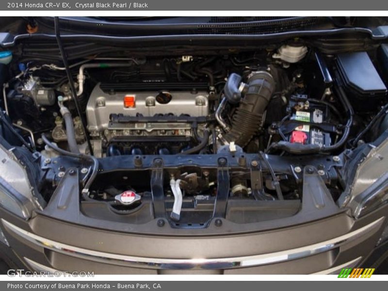 Crystal Black Pearl / Black 2014 Honda CR-V EX