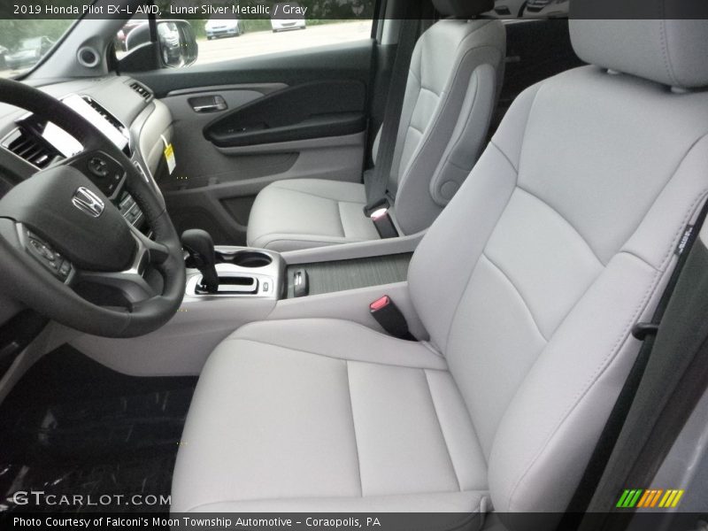  2019 Pilot EX-L AWD Gray Interior