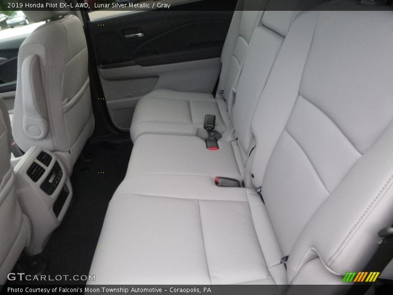 Rear Seat of 2019 Pilot EX-L AWD