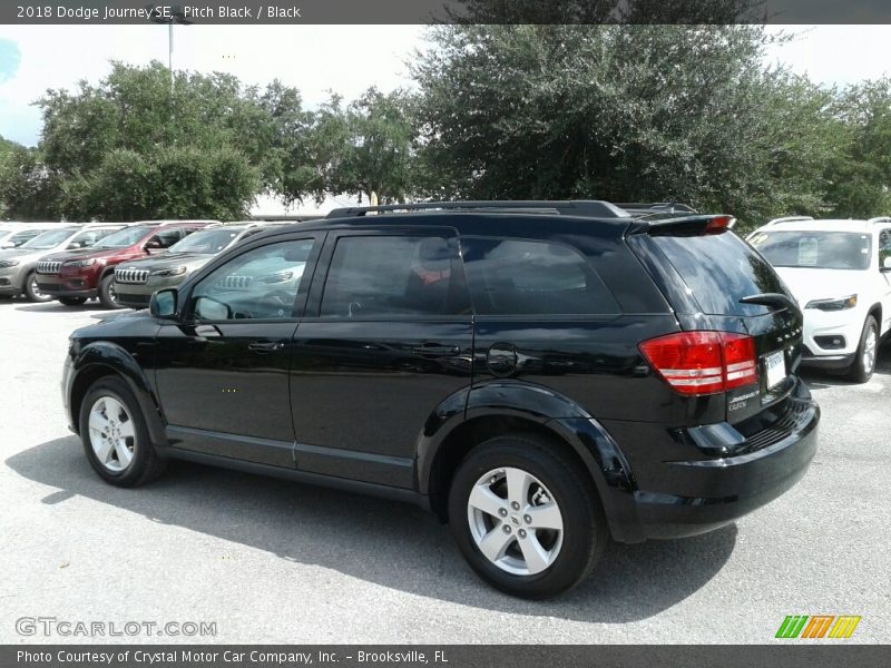 Pitch Black / Black 2018 Dodge Journey SE
