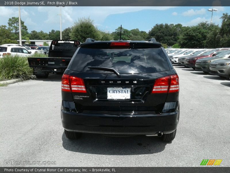 Pitch Black / Black 2018 Dodge Journey SE