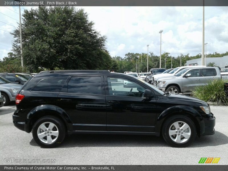 Pitch Black / Black 2018 Dodge Journey SE