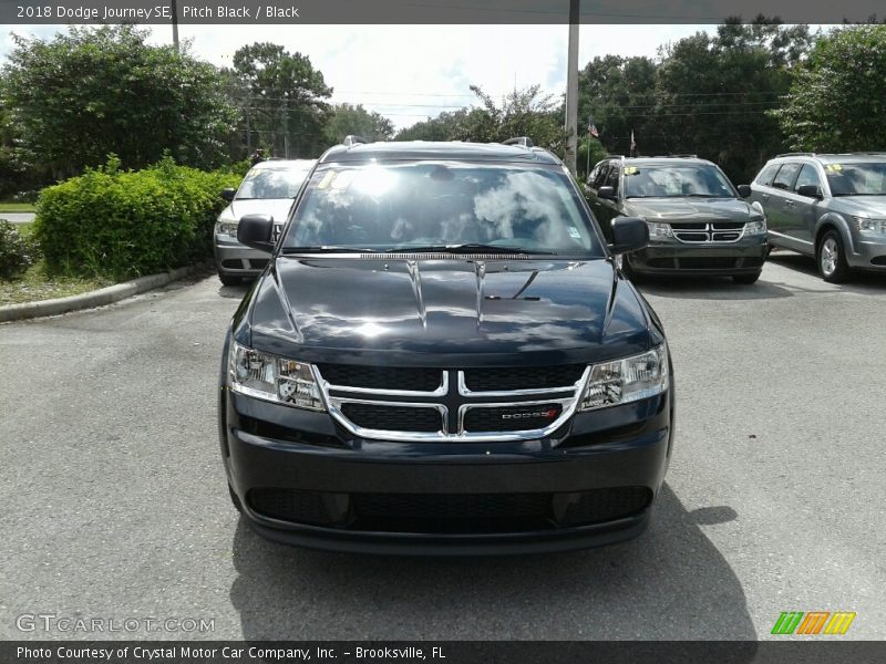 Pitch Black / Black 2018 Dodge Journey SE