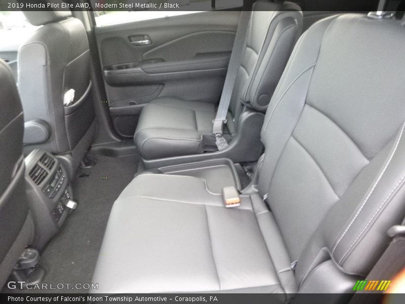 Rear Seat of 2019 Pilot Elite AWD