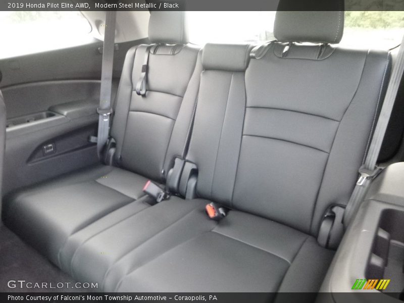 Rear Seat of 2019 Pilot Elite AWD