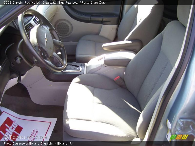 Clearwater Blue Pearlcoat / Pastel Slate Gray 2008 Chrysler Pacifica LX