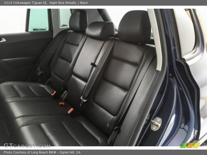 Night Blue Metallic / Black 2014 Volkswagen Tiguan SE