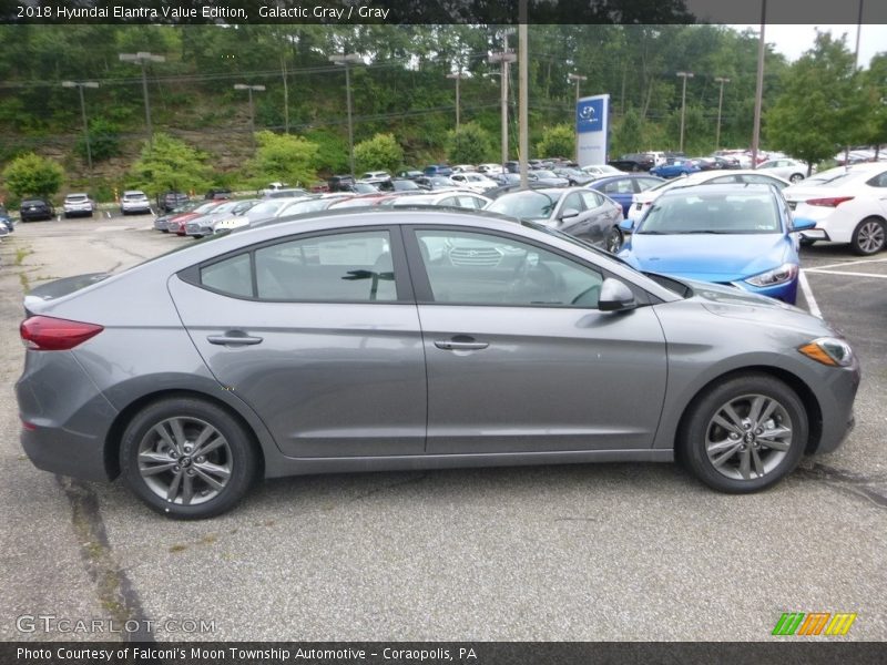 Galactic Gray / Gray 2018 Hyundai Elantra Value Edition