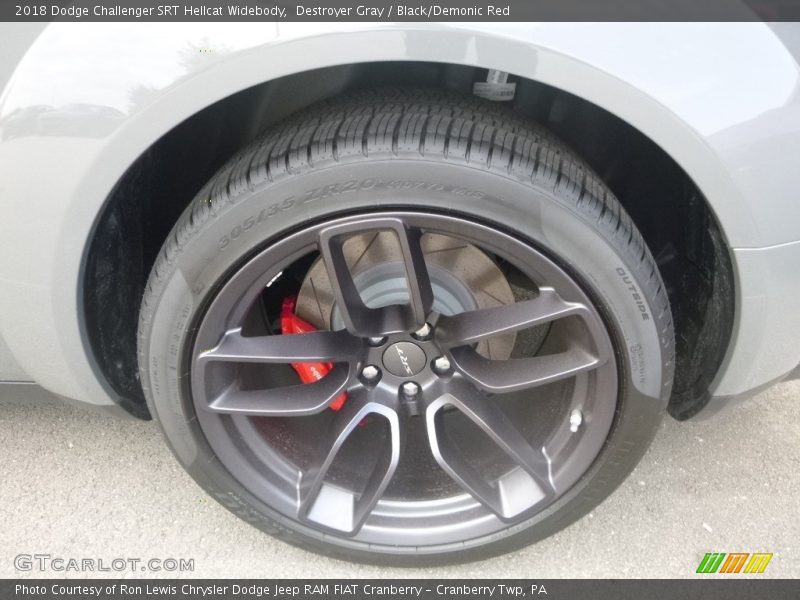  2018 Challenger SRT Hellcat Widebody Wheel